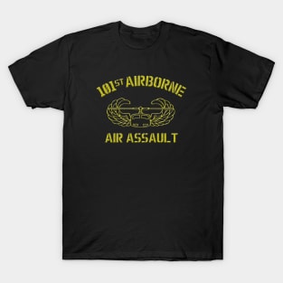 101st Air Assault Yellow T-Shirt